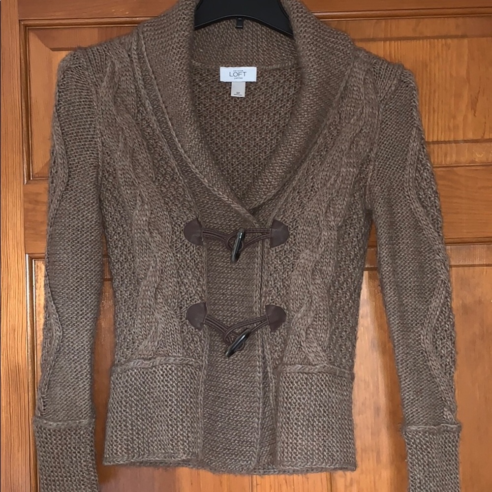 Ann Taylor Women’s PS Taupe Sweater